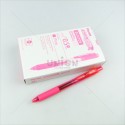 PENTEL ปากกาหมึกเจลกด 0.5 ENERGEL X BLN105 <1/12>ชมพู